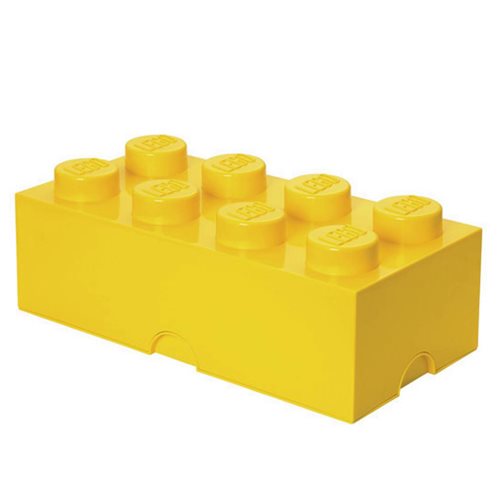 LEGO Yellow Brick Storage Container